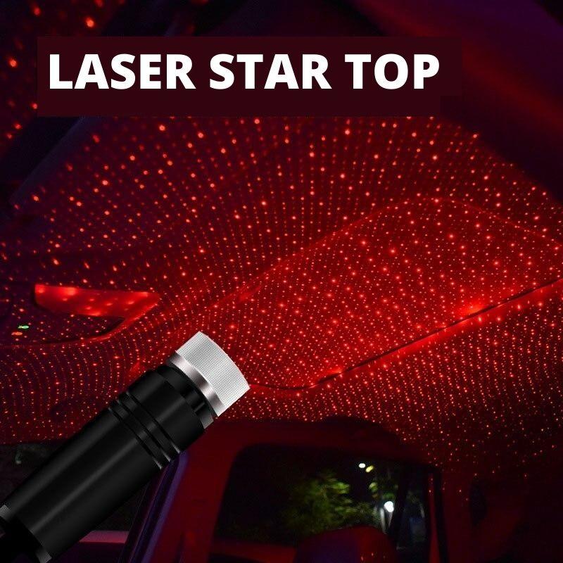 Laser Star Top noturno com cabo USB